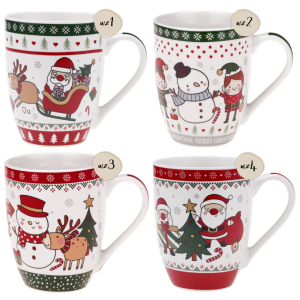 Kubek MERRY CHRISTMAS 340ml RAVI